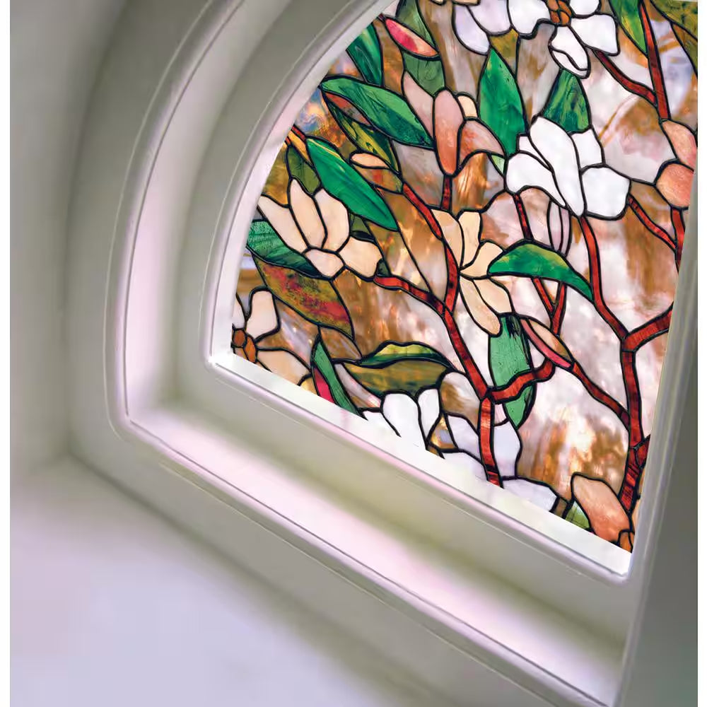 24 In. X 36 In. Magnolia Decorative Window Film