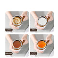 Automatic Magnetic Stirring Coffee Mug, Self Stirring Mug Magnetic Stirring Cup Rotating Home Office Travel Mixing Cup Suitable for Coffee/ Milk/ Tea/ Hot Chocolat