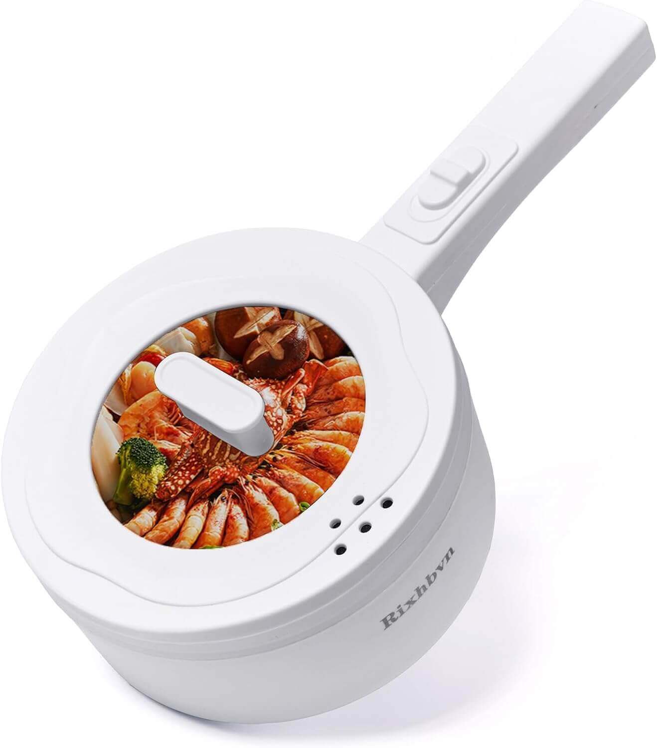 Hot Pot Electric,700W Non-Stick Portable Hot Pot.