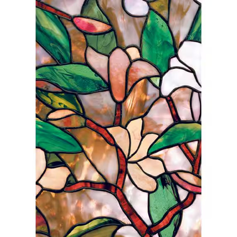 24 In. X 36 In. Magnolia Decorative Window Film