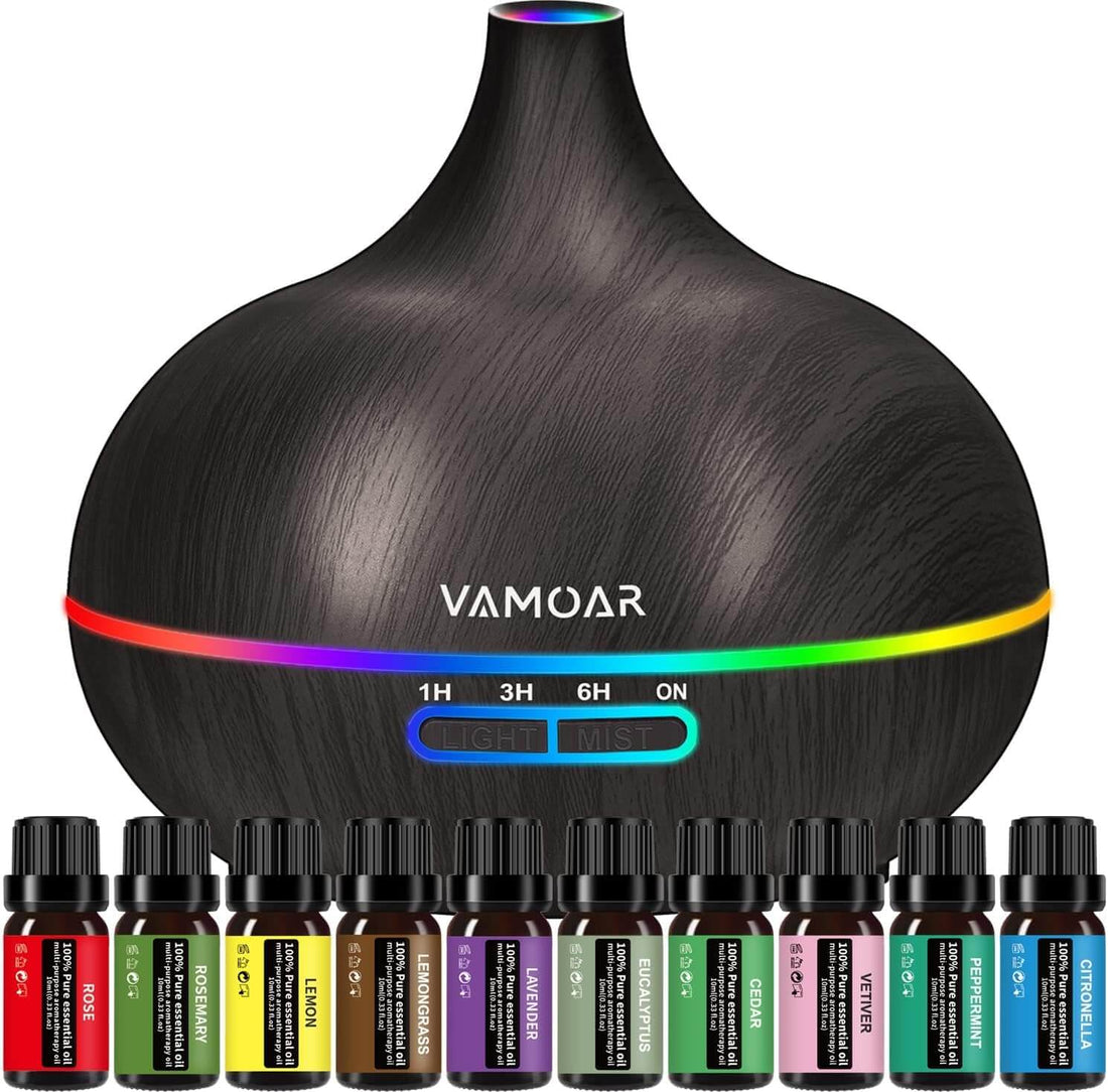 Essential Oil Diffuser Gift Set 