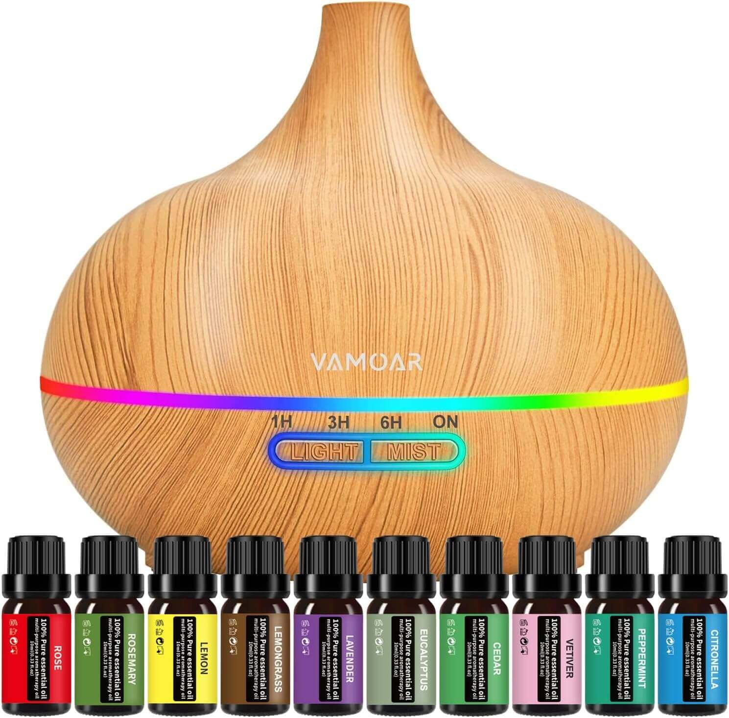 Essential Oil Diffuser Gift Set 