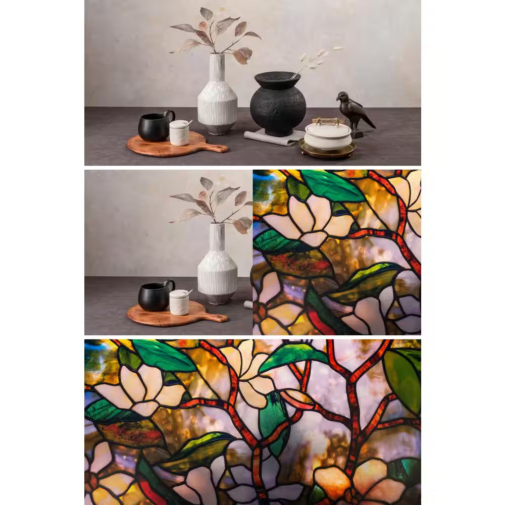 24 In. X 36 In. Magnolia Decorative Window Film