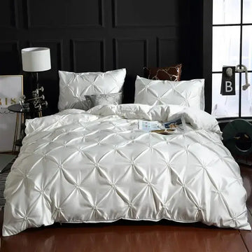 Luxury Silk Bedding Set 1 duvet and 2 pillow cases