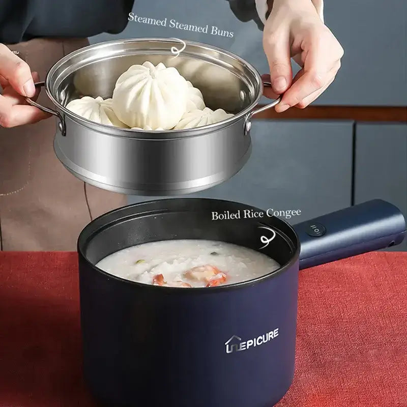 Mini Electric Cooker Multifunctional Portable Hot Pot! DOUBLE LAYERED!