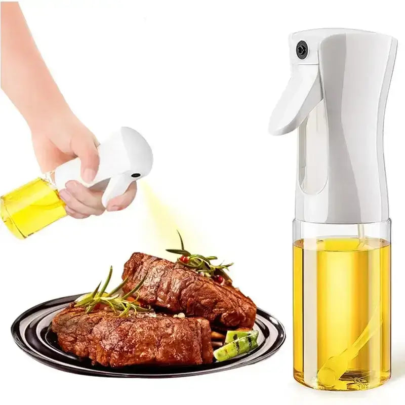 Botella pulverizadora de aceite para cocinar en barbacoa, pulverizador de aceite de oliva 200/300ml