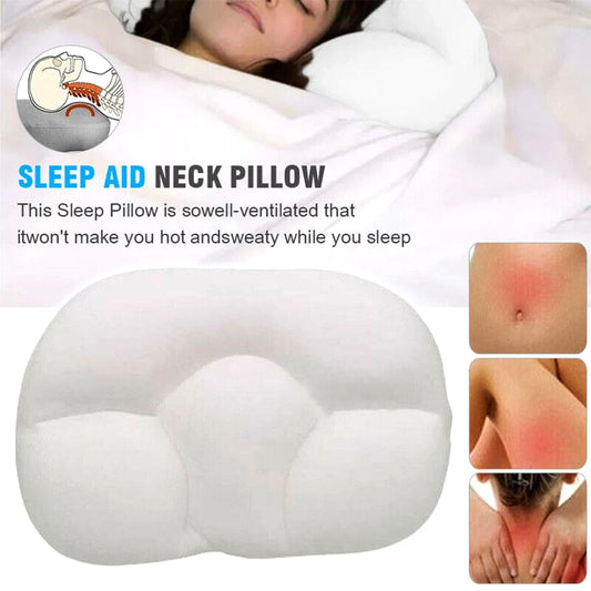 All-round Sleep Pillow Egg Sleeper Memory Foam Soft Orthopedic Neck Pillow Pain Release 3D Neck Micro Airball Pillow Deep Sleep