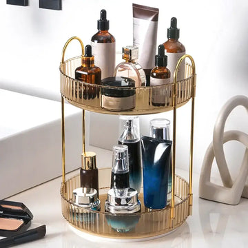 360 Degree Rotating Makeup Organizer