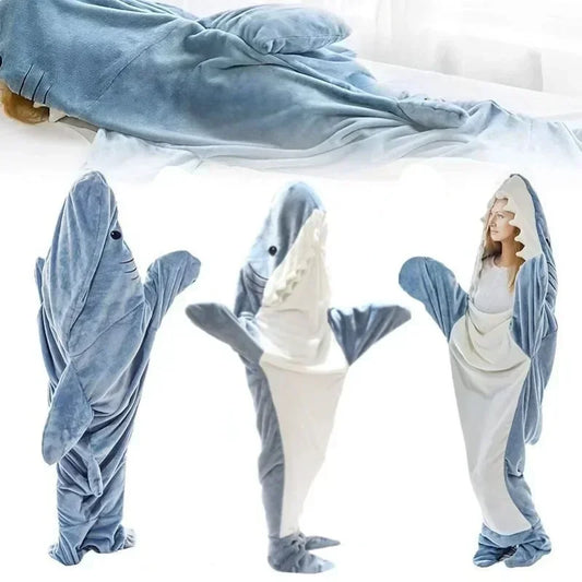 Shark Blanket Cover Sleeping Bag Pajamas