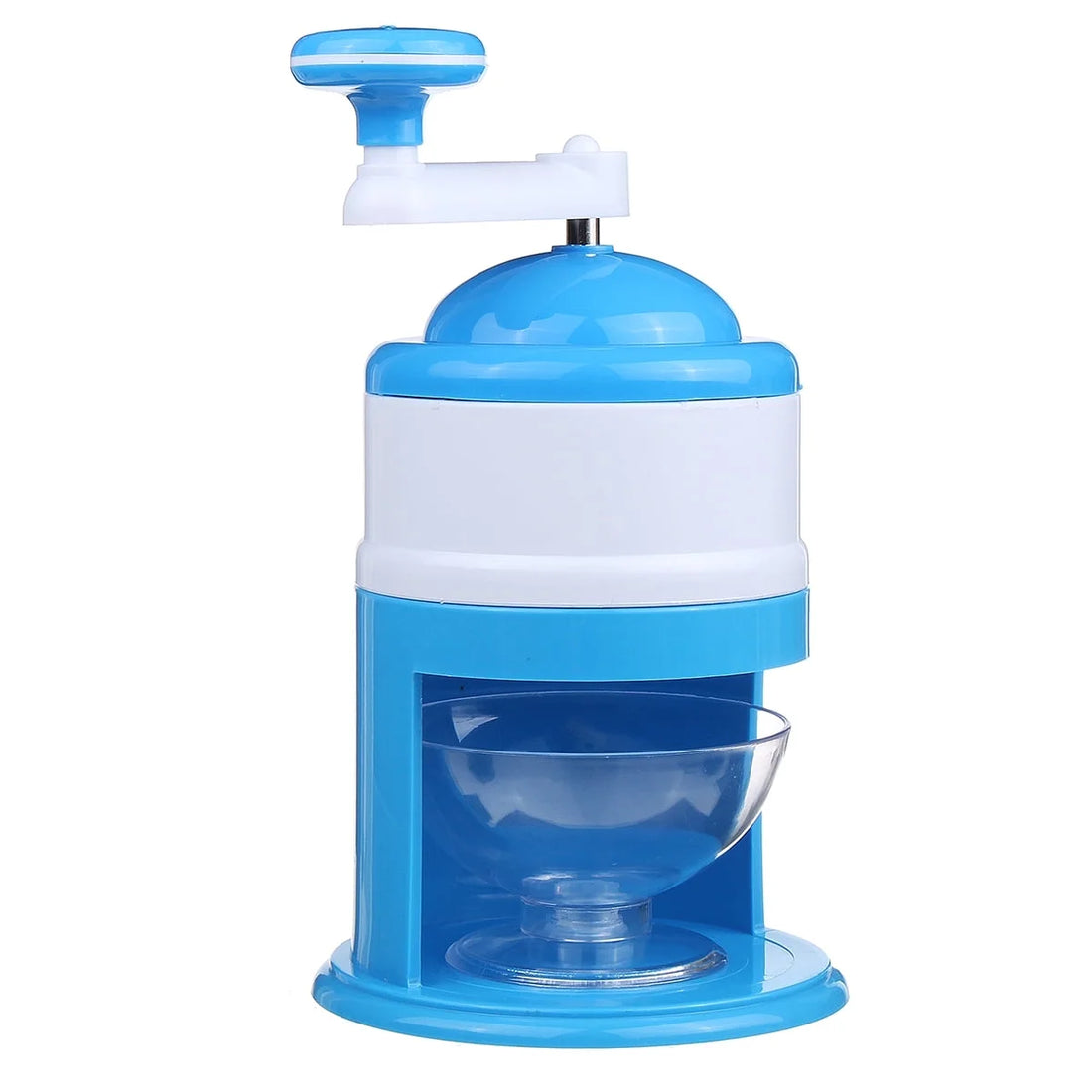 Portable Manual Ice Shaver Shredding Machine Snow Cone Maker Fruit, Snow Cone Maker, Shredding Machine-Blue