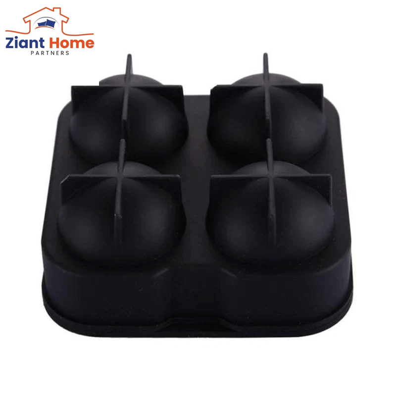 Whiskey Ice Cube Maker Ball Mold Mould Brick round Bar Accessiories High Quality Black Color Ice Mold Kitchen Tools