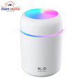 300Ml Mini Air Humidifier Ultrasonic Aroma Essential Oil Diffuser with Colorful LED Lights for Home and Car