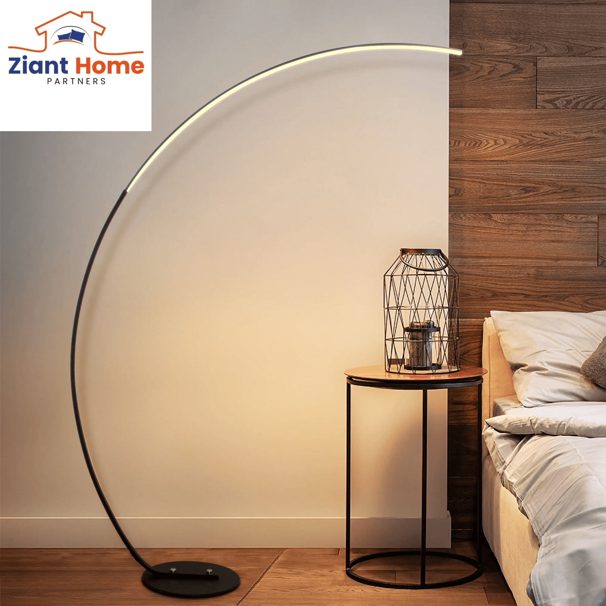 Ziantful Modern Curve Floor Lamp | New Version