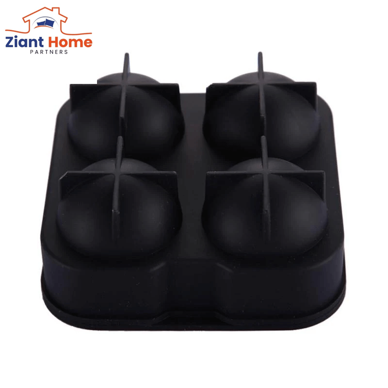 Whiskey Ice Cube Maker Ball Mold Mould Brick round Bar Accessiories High Quality Black Color Ice Mold Kitchen Tools