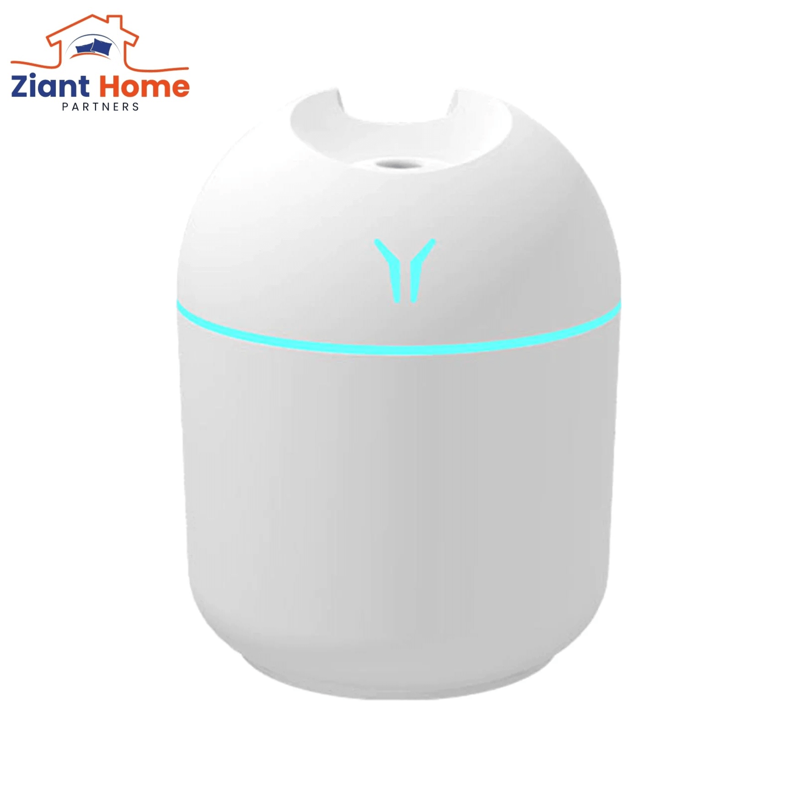 300ML mini air humidifier ultrasonic aroma essential oil diffuser with auto shut-off and USB mist sprayer in white