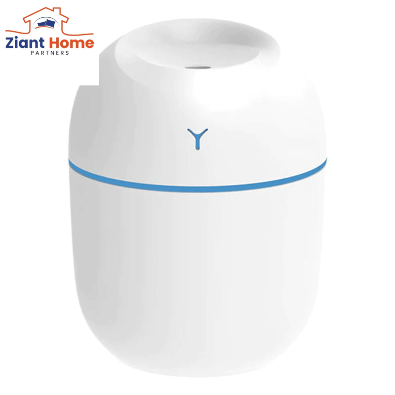 300ML mini air humidifier ultrasonic aroma essential oil diffuser with auto shut-off and USB connection for home and car.