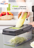 14 -In-1 Vegetable Fruit Chopper Cutter Food Onion Veggie Dicer Slicer Kitchen